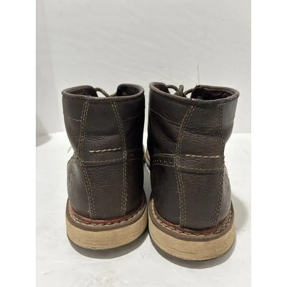 Timberland EarthKeepers Leather Chukka Boots Lace Up Brown Men's Shoe Size US 9.