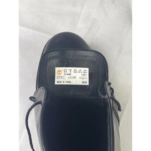 Timberland Earthkeepers size 9.5R Black Ankle Chukka Boots