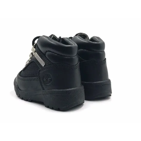 Timberland Field Boot Toddlers Boy Girl Size 4 Casual Boot Black Winter Shoe