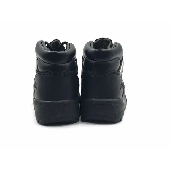 Timberland Field Boot Toddlers Boy Girl Size 4 Casual Boot Black Winter Shoe