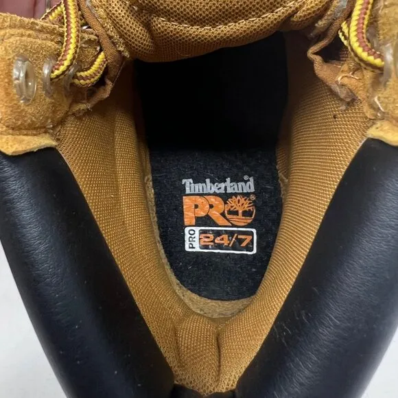 Timberland Mens 92628 Buckskin Boot Saw Horse Composite Toe PRO Size 5 / Wms 6.5