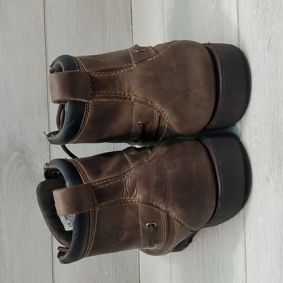 Timberland Mens Outdoor Leather Hiking Boots Sandals shoes sz 8.5M