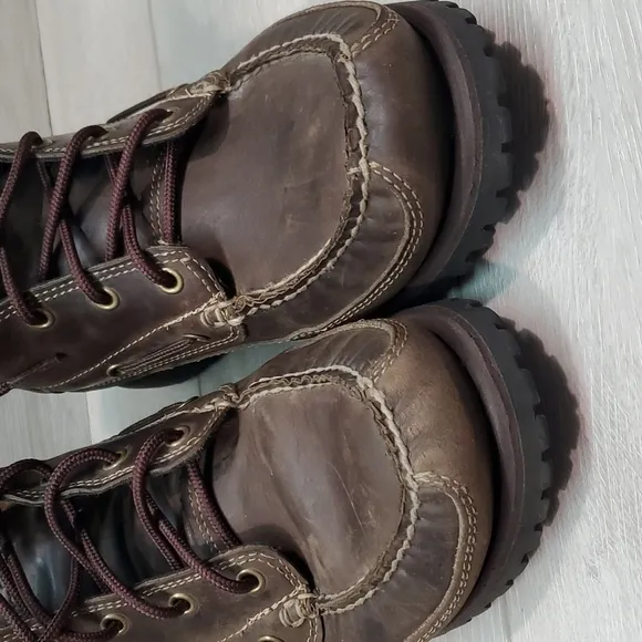 Timberland Mens Outdoor Leather Hiking Boots Sandals shoes sz 8.5M