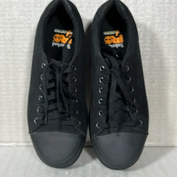 Timberland Men's PRO Black Disruptor Alloy-Toe Anti Fatigue Work Sneaker 7.5