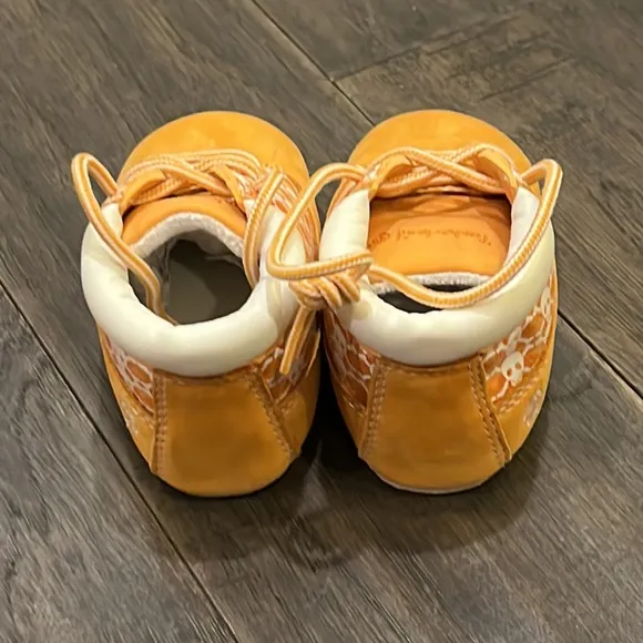 Timberland Naughty Skull crib booties boots hat shoes baby Size 0 infant 0-3 mo