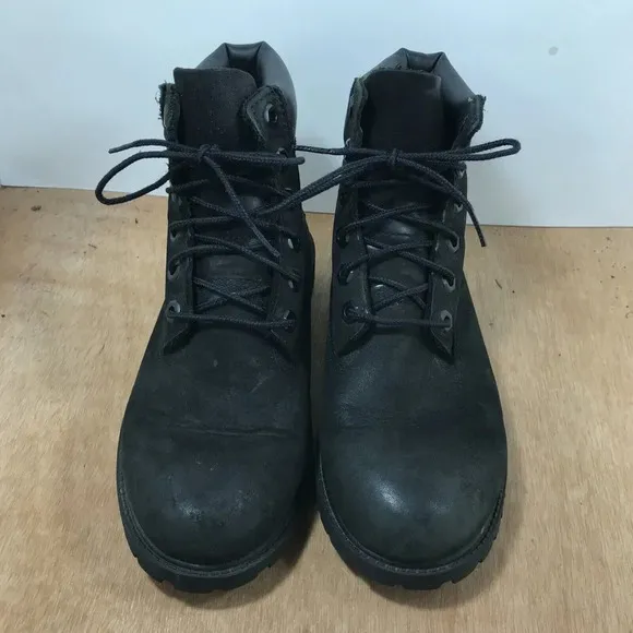 Timberland Premium Black Waterproof Boots, 12907 Youth Size 5