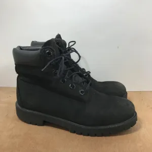 Timberland Premium Black Waterproof Boots, 12907 Youth Size 5