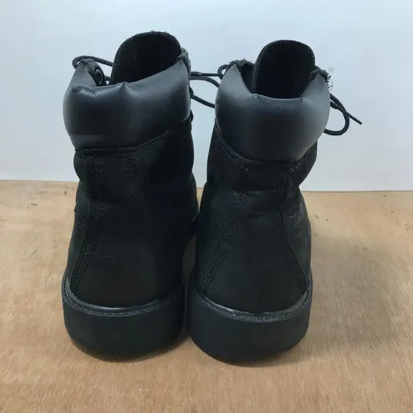 Timberland Premium Black Waterproof Boots, 12907 Youth Size 5