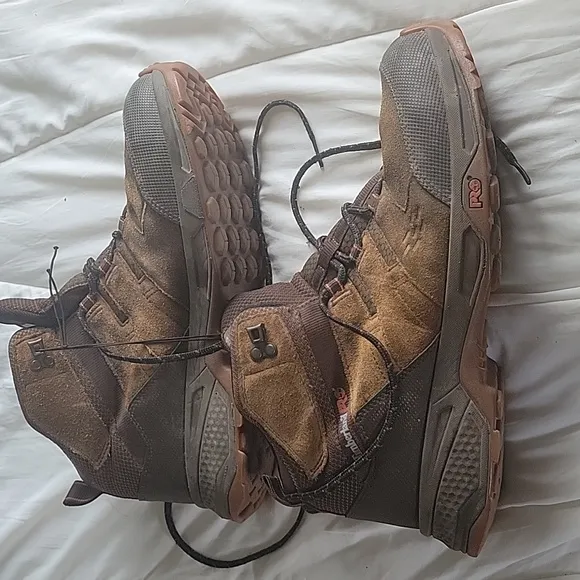 TIMBERLAND PRO LACE-UP COMPOSITE TOE WORK BOOTS
