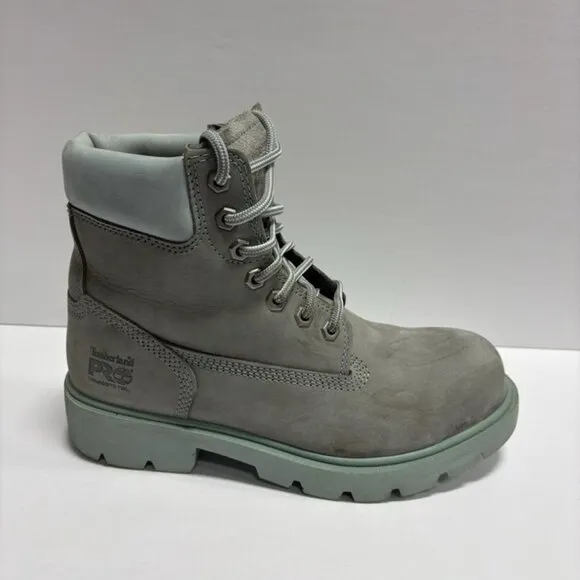 Timberland Pro Men’s Sawhorse 6” Composite Toe Boots Gray, Size 6 M