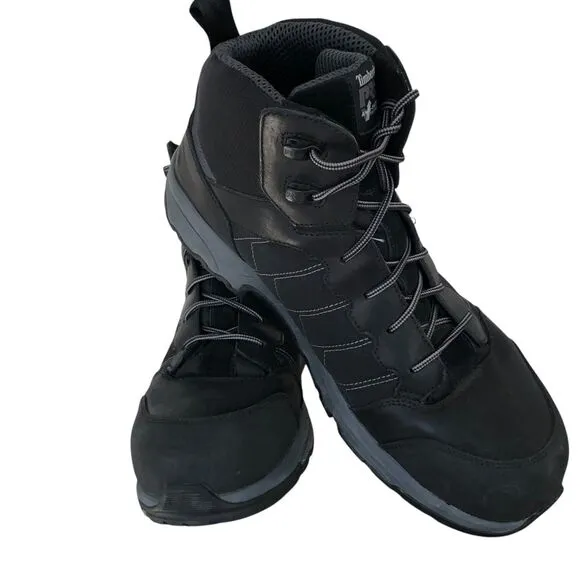 Timberland Pro Payload Boots Men Black Steel Toe Composite Work Safety Shoe 14W