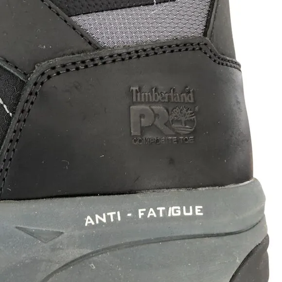 Timberland Pro Payload Boots Men Black Steel Toe Composite Work Safety Shoe 14W