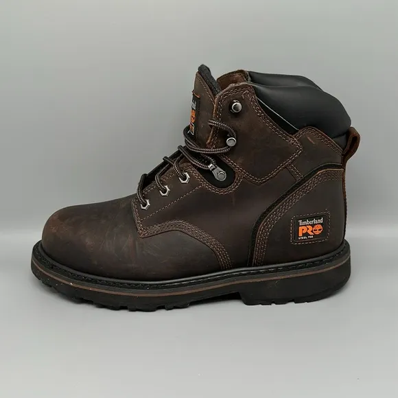 Timberland Pro Pit Boss Steel Toe Boots Men’s Sz 9.5