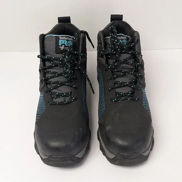 Timberland PRO Ridgework Composite Toe Work Boots, Black, Women's 9 M