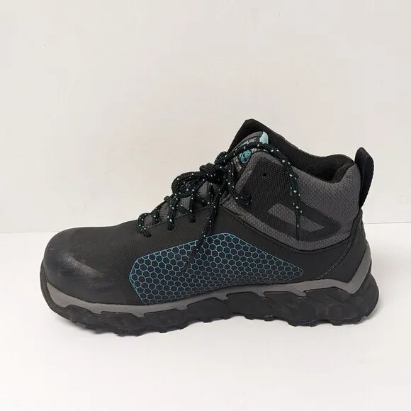 Timberland PRO Ridgework Composite Toe Work Boots, Black, Women's 9 M