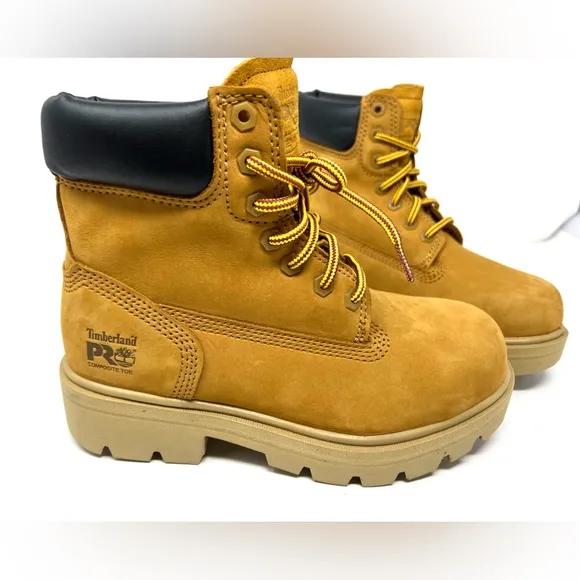 Timberland PRO Sawhorse Composite Safety Toe Boots 3.5US Boys 92628