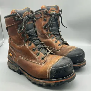 Timberland Pro Series Insulated 10&quot; non safety Toe Work Boot Brown Mens Sz 10W