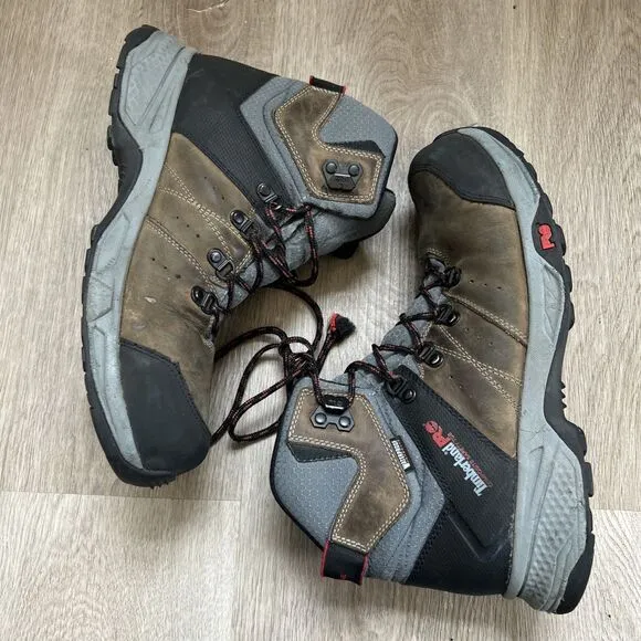 Timberland PRO Switchback LT Mens 8.5 Brown Composite Toe Hiking Work Boots