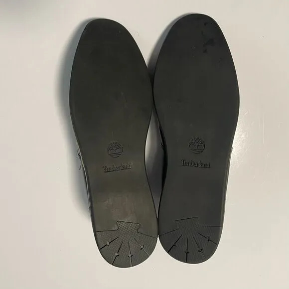 Timberland Revenia Chukka Low Boot Shoes Black Leather Lace Up 13 A1QZU