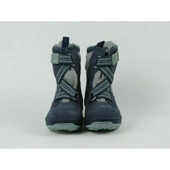 Timberland Snows Tomper Extreme Toddlers Boots Shoes Blue Leather