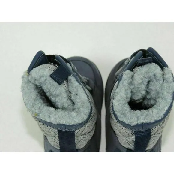 Timberland Snows Tomper Extreme Toddlers Boots Shoes Blue Leather