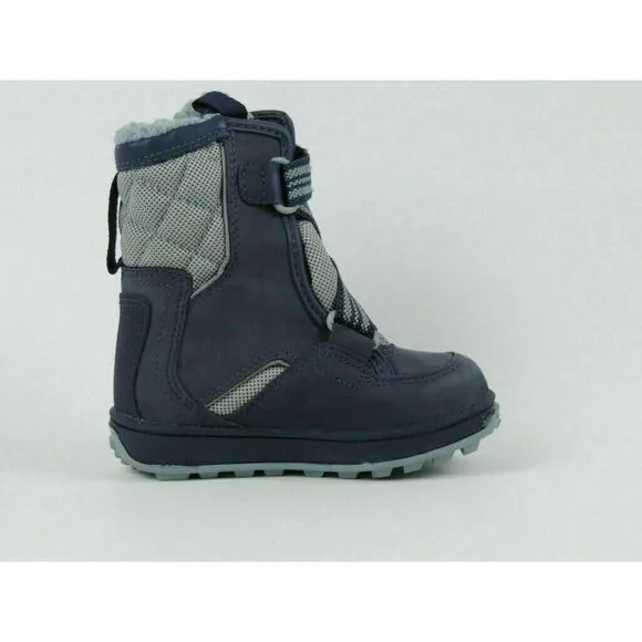 Timberland Snows Tomper Extreme Toddlers Boots Shoes Blue Leather