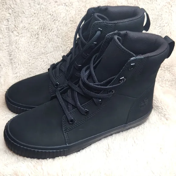 Timberland Women's Black High-Top Boots