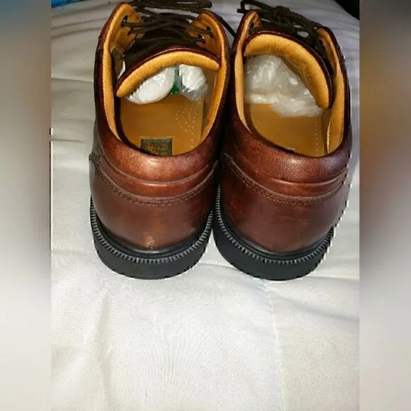 Timberland Leather Casual Shoes, Men's sz 10, brown.