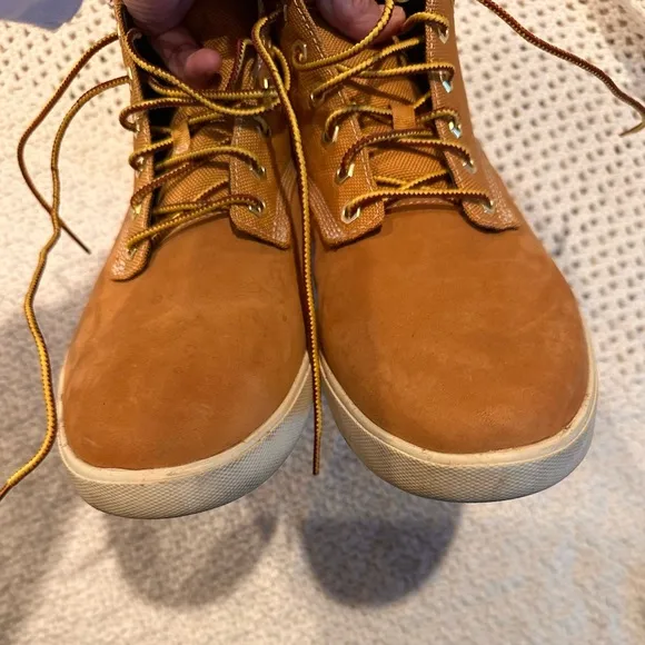 TIMBERLINE  With Ortholite Men's Tan and Brown High-Top Sneakers size 11