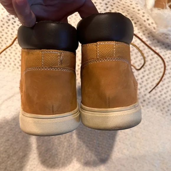 TIMBERLINE  With Ortholite Men's Tan and Brown High-Top Sneakers size 11