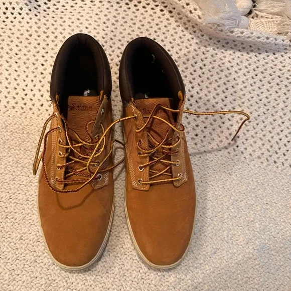 TIMBERLINE  With Ortholite Men's Tan and Brown High-Top Sneakers size 11