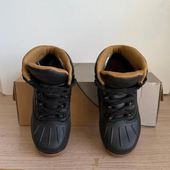 Toddler Timberland Euro Hiker Shell Toe Black/Gum Boots- SZ 13 C