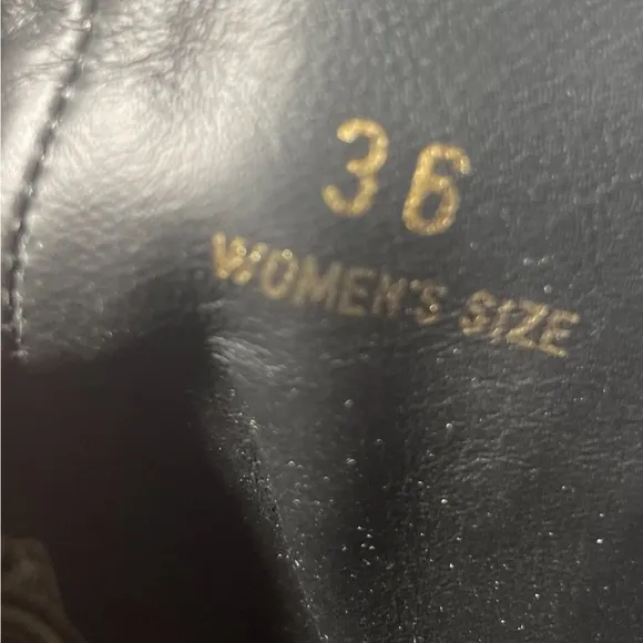 TOD'S Platform calfskin boots women’s like New