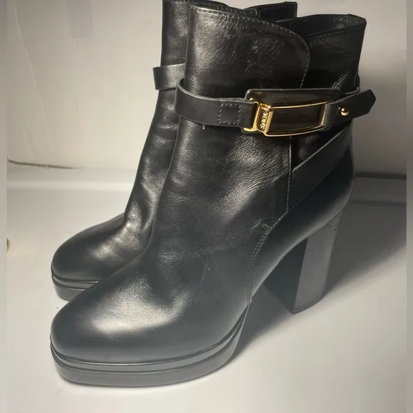 TOD'S Platform calfskin boots women’s like New