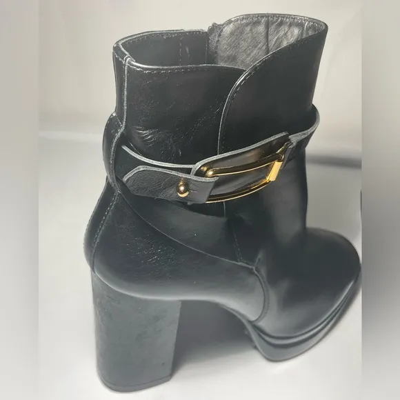 TOD'S Platform calfskin boots women’s like New