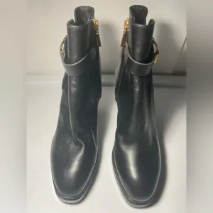 TOD'S Platform calfskin boots women’s like New