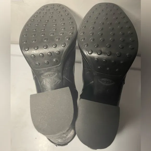 TOD'S Platform calfskin boots women’s like New