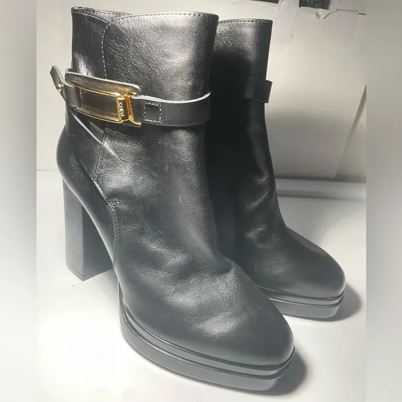 TOD'S Platform calfskin boots women’s like New