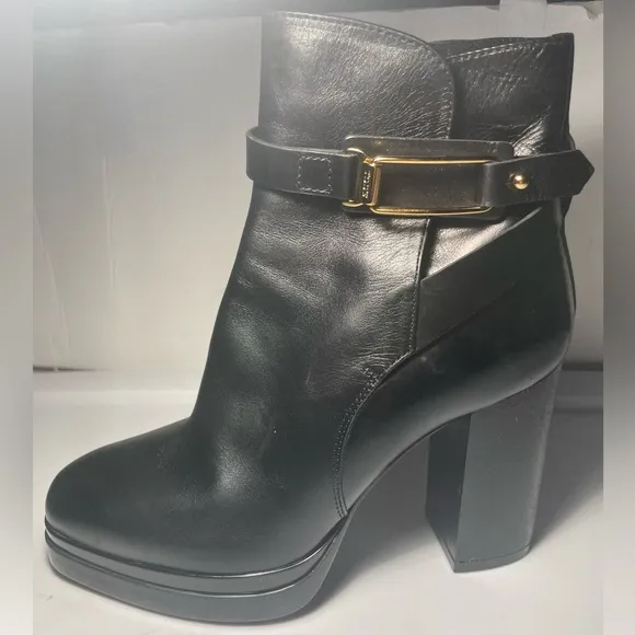 TOD'S Platform calfskin boots women’s like New