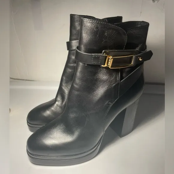 TOD'S Platform calfskin boots women’s like New