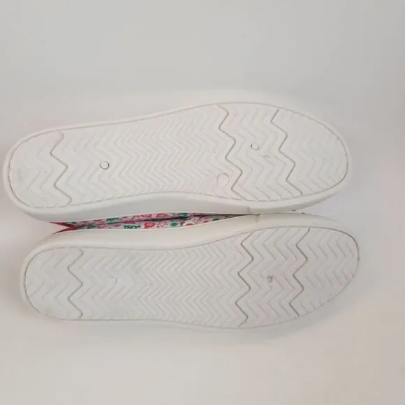 Tommy Bahama Christmas Memory Foam Slip-On Shoes Women Size 8.5