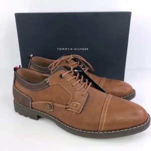 Tommy Hilfiger Men's Dante Oxfords- Dark Natural Shoes
