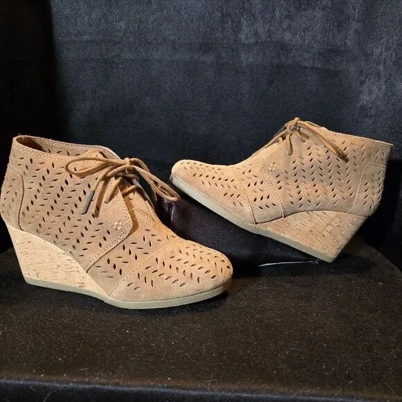 Tom's booties womens 6