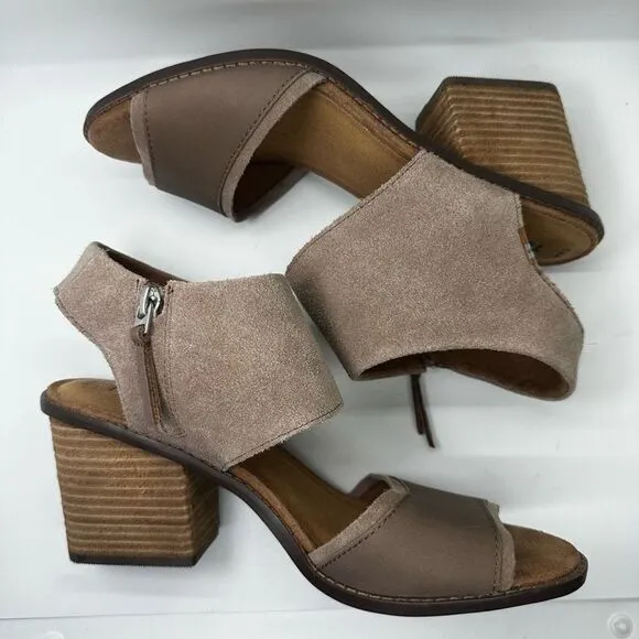 Toms Majorca Suede Block Sandals