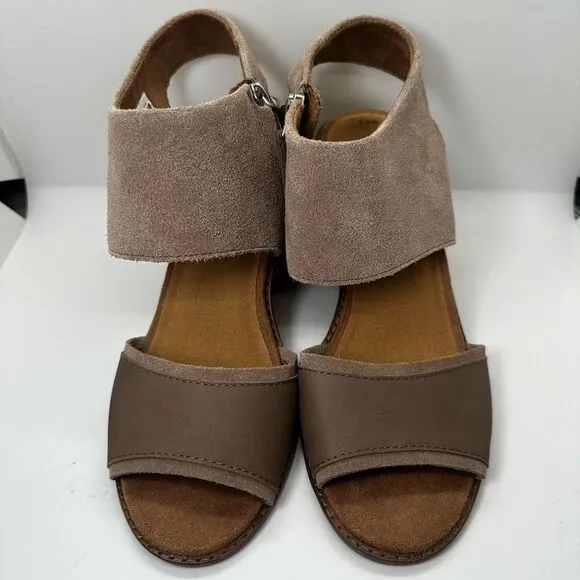 Toms Majorca Suede Block Sandals