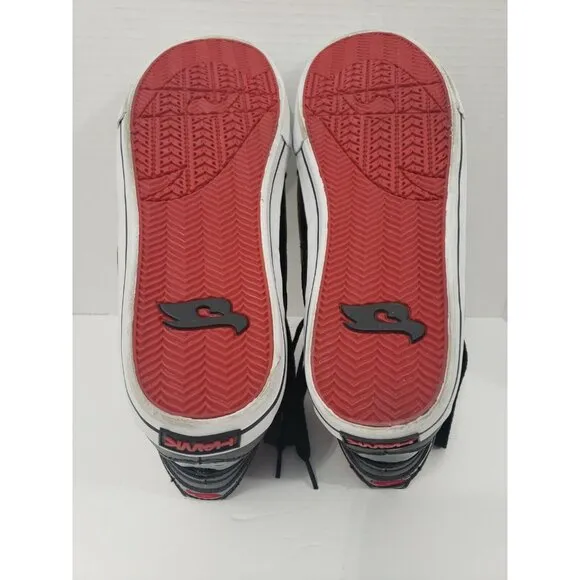 Tony Hawk - Black and Red High-top Sneakers - Men's Size 10.5