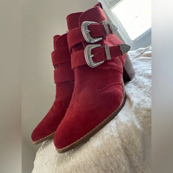 TOPSHOP 7.5 leather boots 🤠♥️