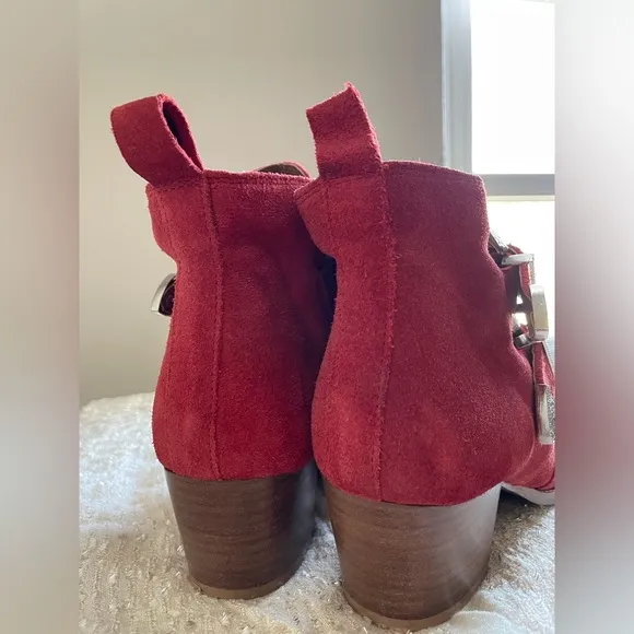TOPSHOP 7.5 leather boots 🤠♥️