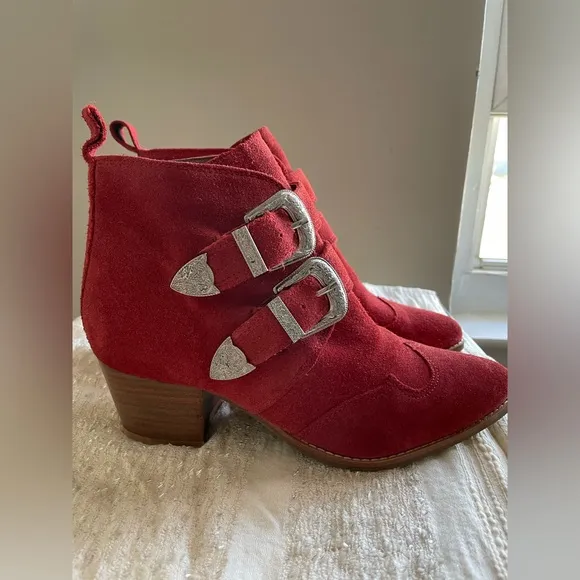 TOPSHOP 7.5 leather boots 🤠♥️
