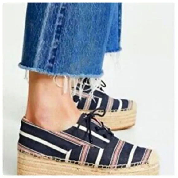 Tory Burch Espadrille Platform woman's size 7
